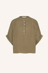 By-Bar axel linen blouse khaki